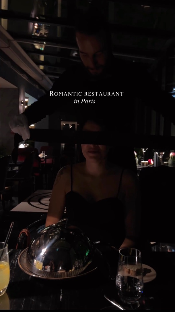 Most romantic restaurant in Paris