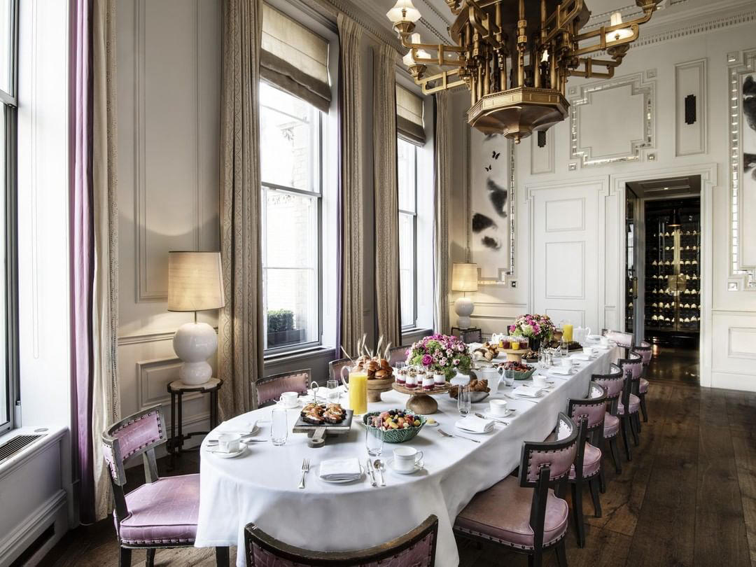 Roux at The Landau - Perfect for business breakfast meetings, Postillion is an exquisitely appointed